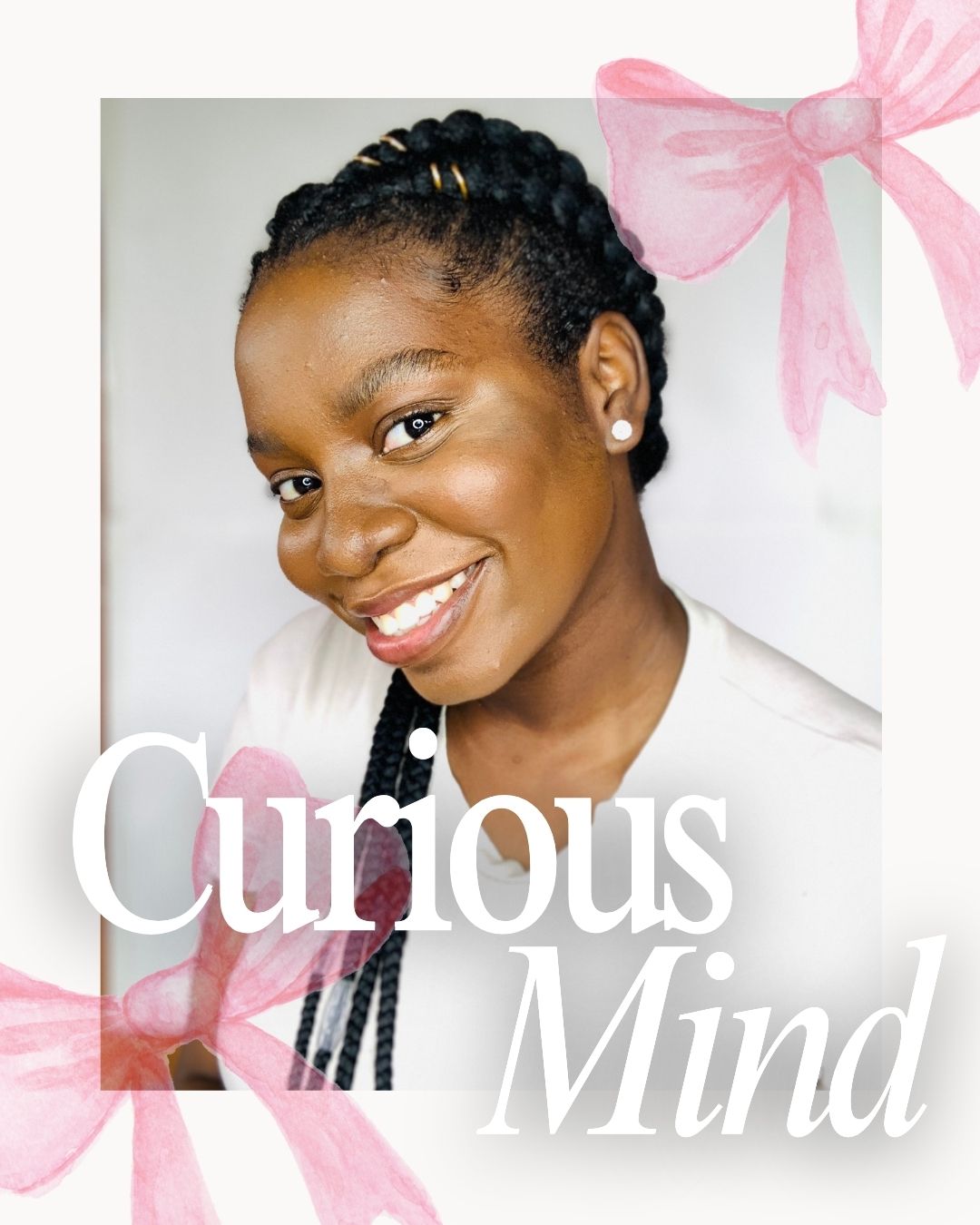 Grace A. ukeni as a young adult.